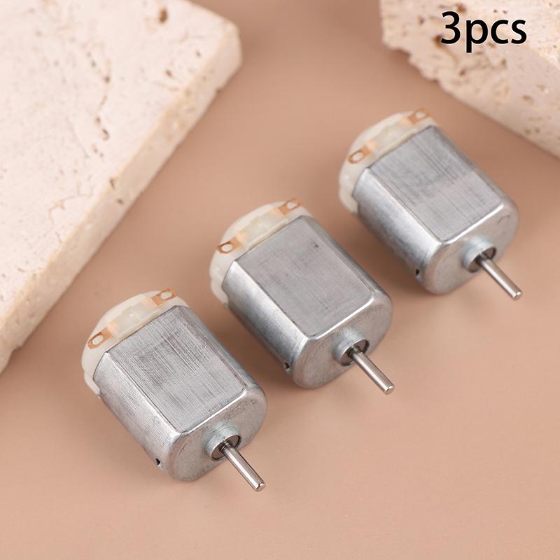3Pcs General Micro 130 Motor Dc3-6V 16500Rpm 130 Dc Motor Engine For Diy Children'S Assembled Toy Scientific Experiments