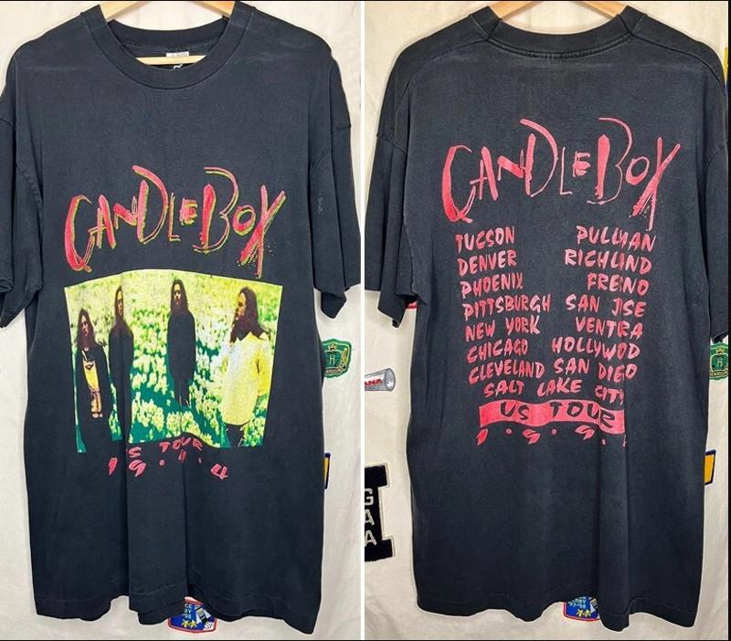 Vintage 1994 Candlebox Band 1994 Concert Tour T-shirt size S-5XL XL