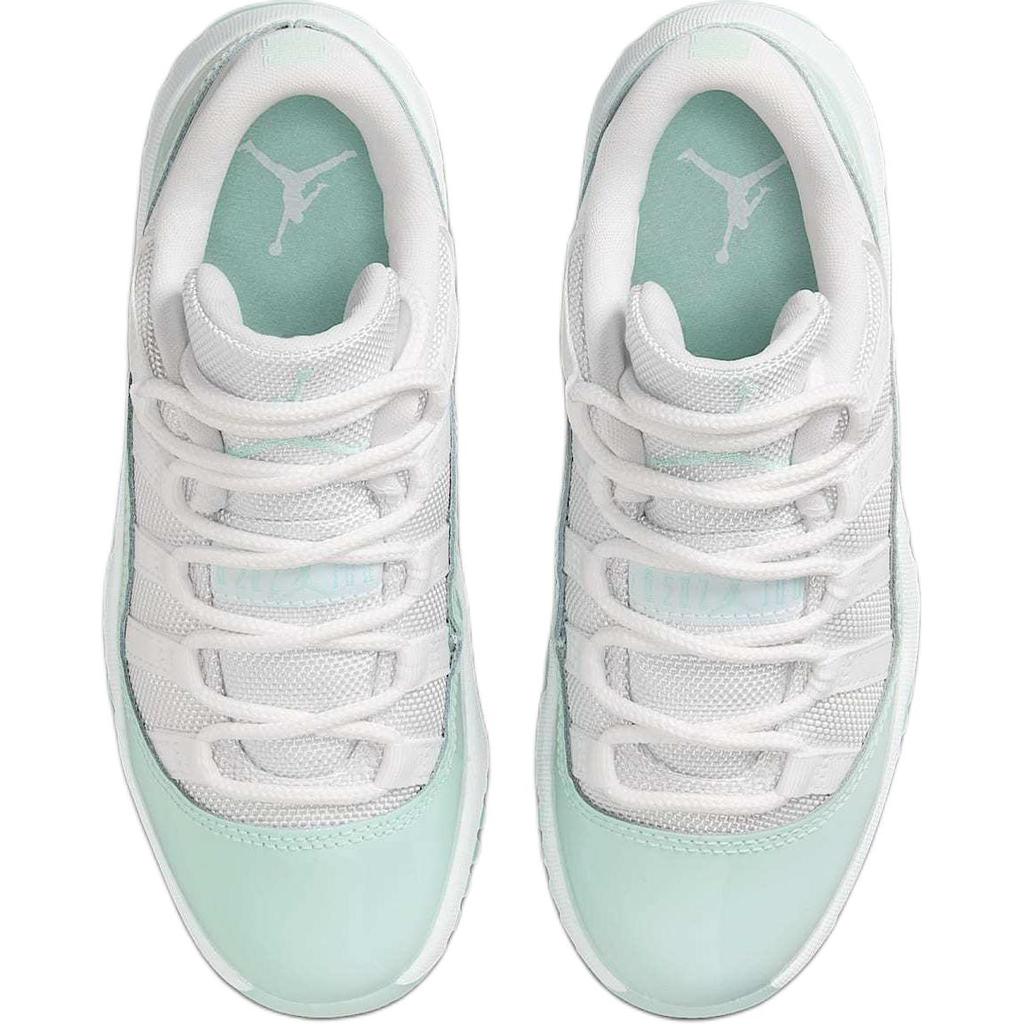 Air Jordan 11 Retro Low PS Igloo Kids Sneakers Green White 580522-103