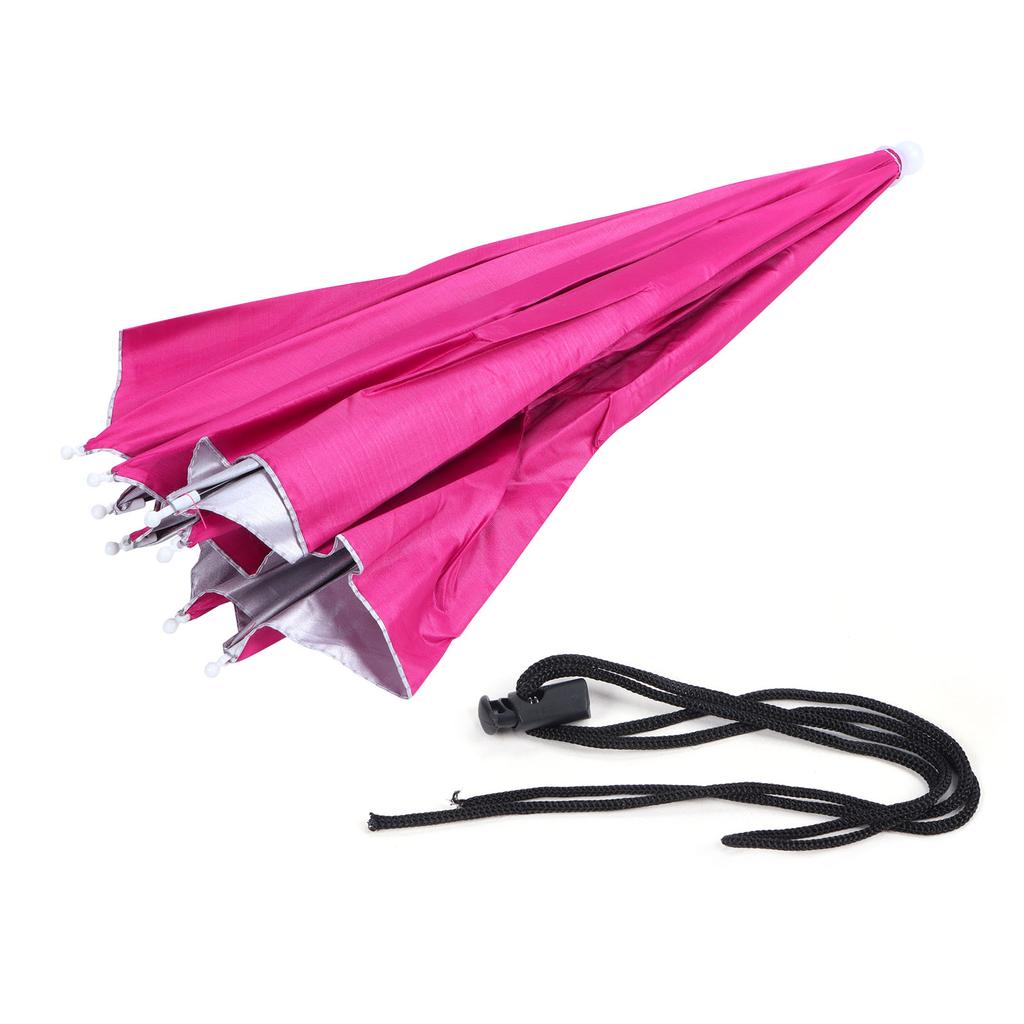 Foldable Umbrella Hat Portable Waterproof Outdoor Fishing Umbrella   for Adult