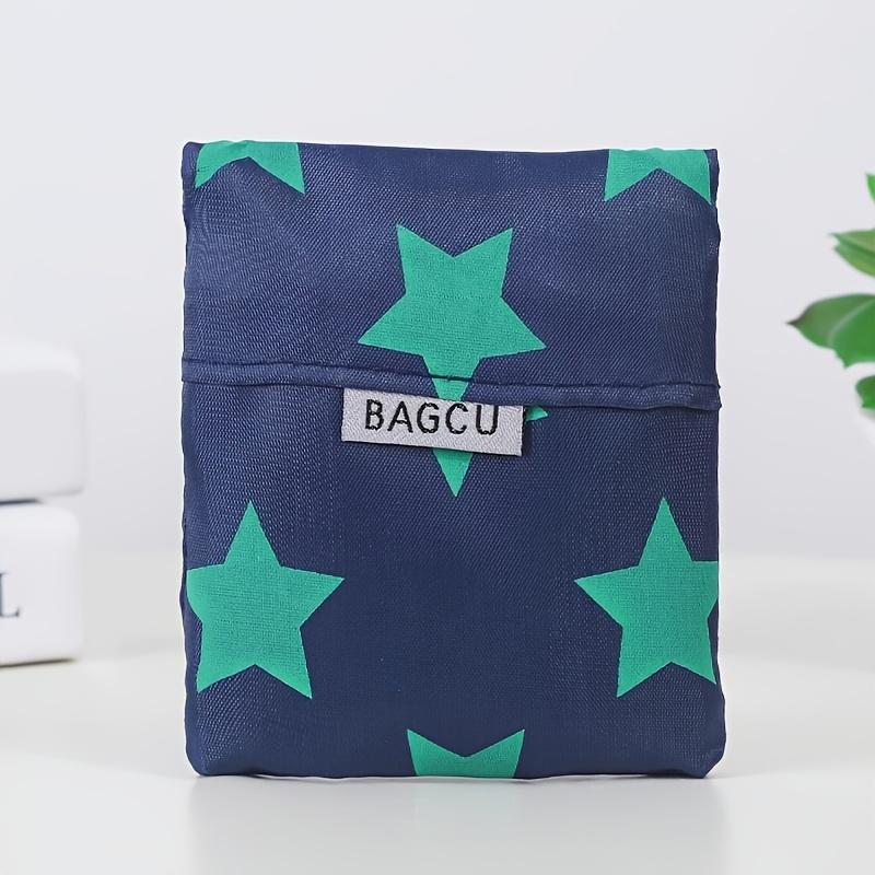 6pcs Environmentally Friendly Portable Tote Bag for Grocery Shopping, Large Capacity Waterproof Foldable Supermarket Shopping Bag