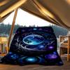 Celestial Dreamscape Outdoor Blanket, Soft And Comfortable Blanket, Casual Warm Outdoor Blanket, Camping Travel Blanket, Good Birthday Gift 1169
