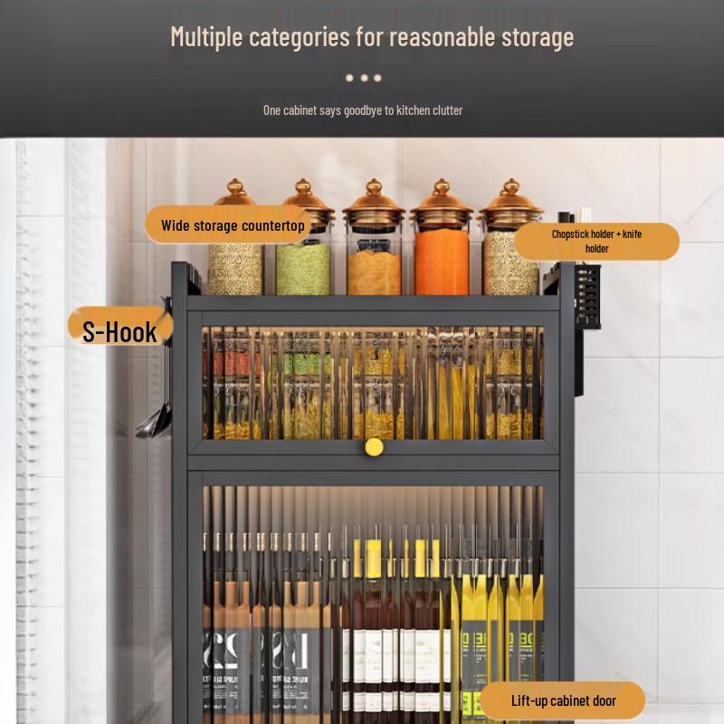 Σύγχρονη Επιτραπέζια Ραφιέρα Μπαχαρικών 3 Επιπέδων