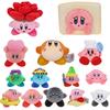15-20Cm Kawaii Star Kirby Plush Doll Heart Kirby Quality Cartoon Stuffed Peluche Toys For Children Christmas Birthday Great Gift