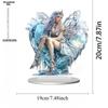 2D Flat Acrylic Eagle Is Achieving Great Success in Decoration, Indoor and Outdoor Decoration - No Need for Batteries/electricity, Free Day Decoratio