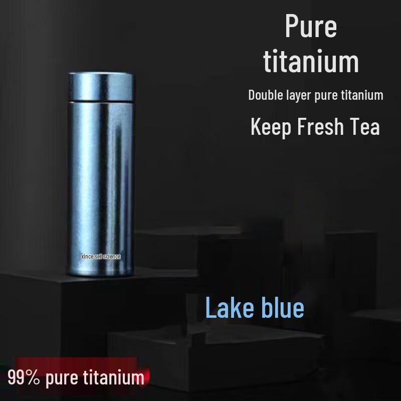 XinKe Pure Titanium Insulated Water Bottle