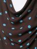 Retro Blue Polka Dot Spaghetti Strap Tank Top for Women - Summer 2026 Collection