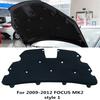 1Set Fold Shipping For 2005-2018 Ford Focus MK1 MK2 MK3 Car Hood Engine Heat Sound Insulation Pad Cotton Soundproof Cover Mat