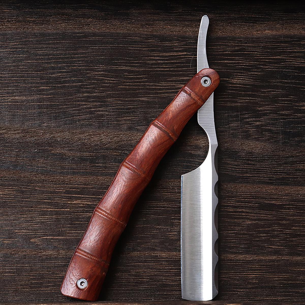 

professional manual shaverstraight edged stainles steel shaverfolding sharp hairdressing steel shaver Special for real hair wigs