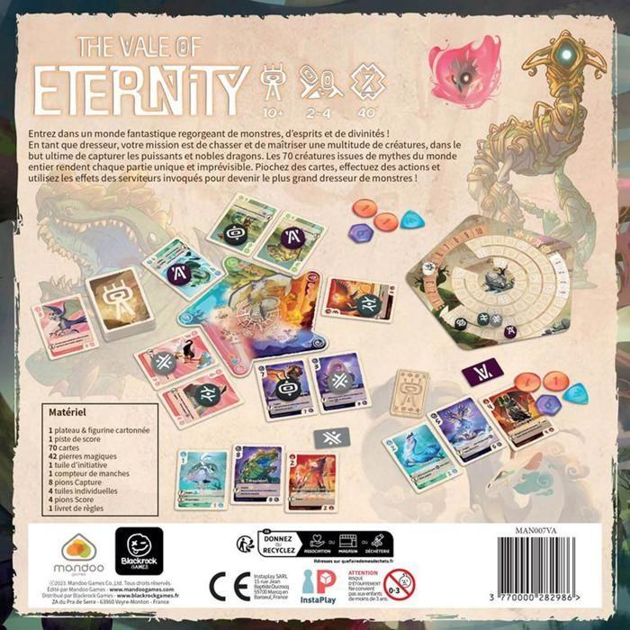 Jeu de société - BLACKROCK - Vale of Eternity - Aventure avec dragons - 2 joueurs ou plus - 40 min de jeu