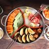 Stainless Steel Divided Pot Cooking 3 Favor Chinese Soup Cookware Multifunctional for