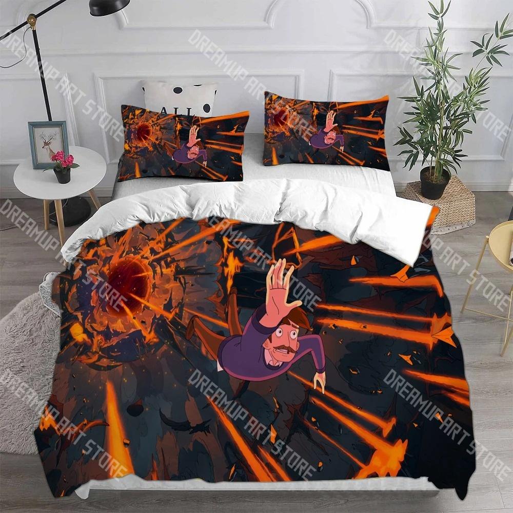 Fashion Hauntedel Season 1 Bedding Set Single Twin Full Queen King Size Bed Set Kids Bedroom Duvetcover Sets Bed Sheet Set