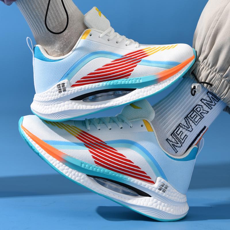 Sneakers Leggere Traspiranti Mesh Traspirante Gomma Cuscino d'Aria Scarpe da Corsa da Coppia Scarpe Outdoor 36-45