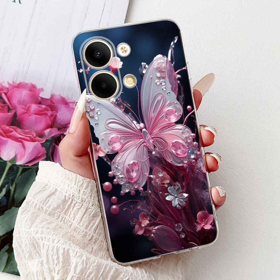 For Oppo Reno 9 Pro 5G Case PGX110 Cool Design Luxury Painted Cover Soft Silicone Case For Oppo Reno9 Pro Reno 9 5G Fundas Coque