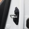 Black Silicone Car Door Lock Cover Damper Buffer Pad Auto Latch Shock Absorber Gasket Anti Noise Protection Sticker Styling Part