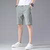 Men's 2024 Summer Korean Ice Silk Elastic Beach Shorts