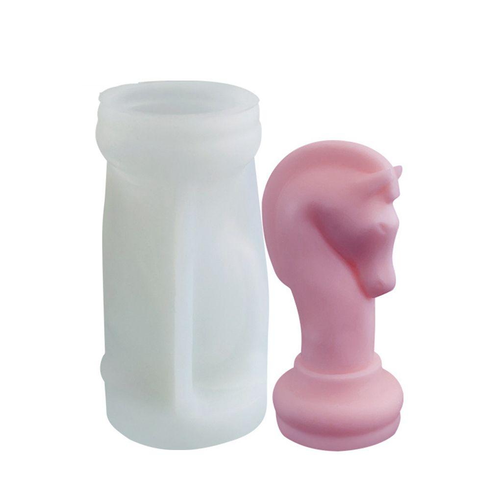 Demold DIY Creative Silicone Baking Mold Candle Mould Chess Piece Mold Crafts Making Home Decor
