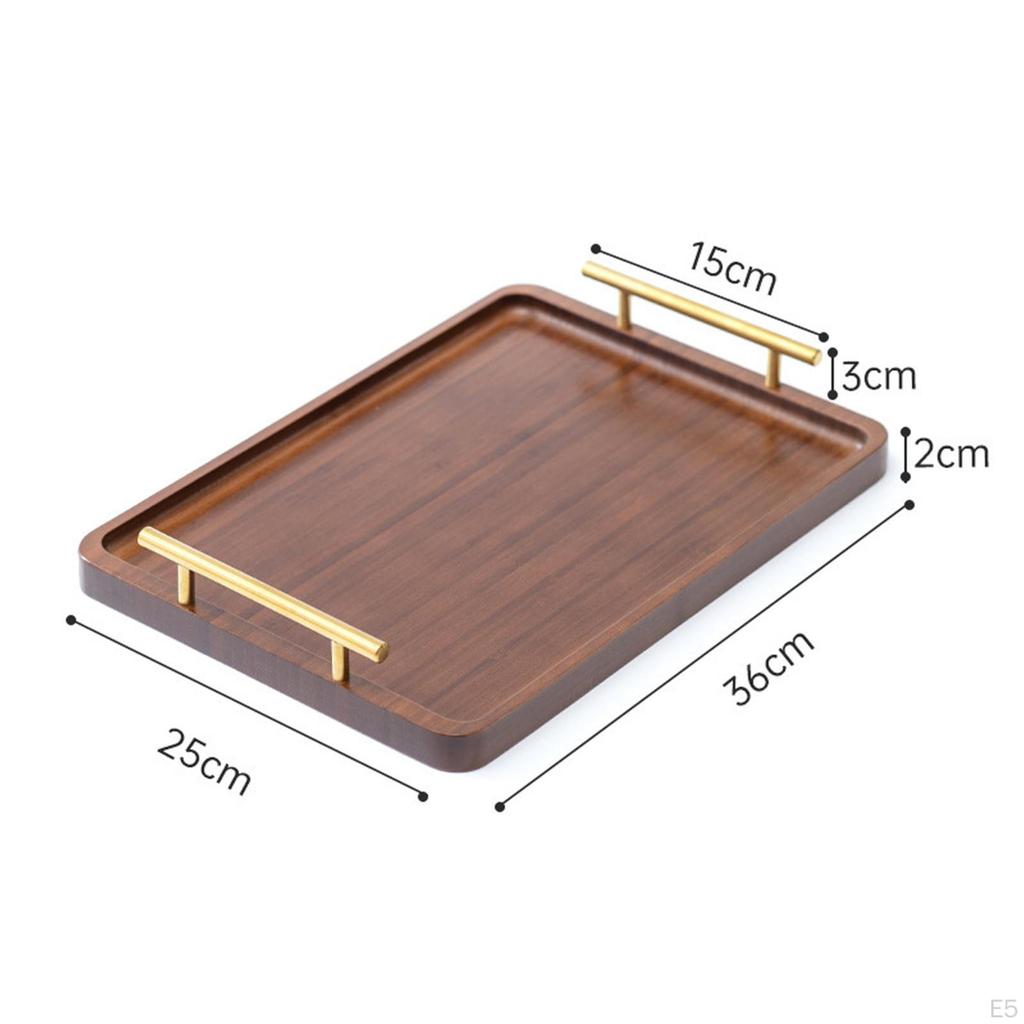 Wooden Serving Tray for Home Dining And Entertaining