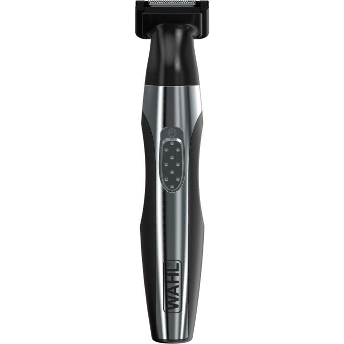 Tondeuse De Précision - WAHL - TRAVEL KIT DELUXE - 4 Hauteurs De Coupe - Noir / Argent