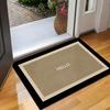 VIKAMA Minimalistischer Premium Teppich Moderner Stil Eingang Fußmatte Willkommensmatte Teppich Für Schlafzimmer Teppich Für Wohnzimmer Heimdekoration