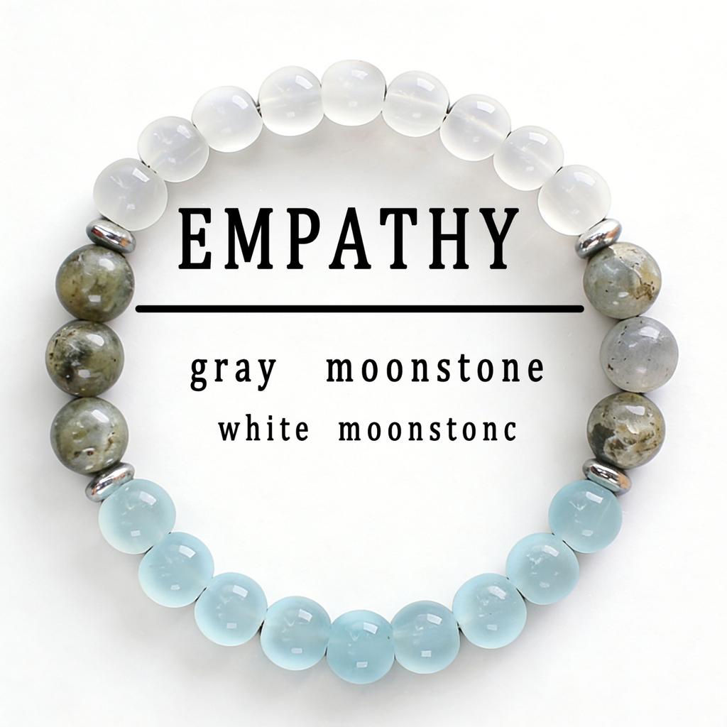 Bead Stone Bracelet, Vintage Multicolor Cardboard Lobster Clasp Bracelet Jewelry