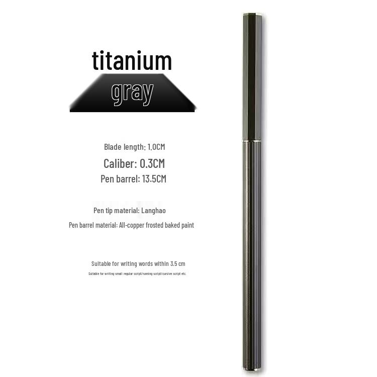 Morandi Portable Refillable Brush Pen: Soft Brush for Calligraphy & Sutras, Regular Script Style