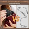 Clip-On Book Light USB Rechargeable LED Reading Lamp Eye Care Mini Desk Light Portable for Students and Bedside Reading