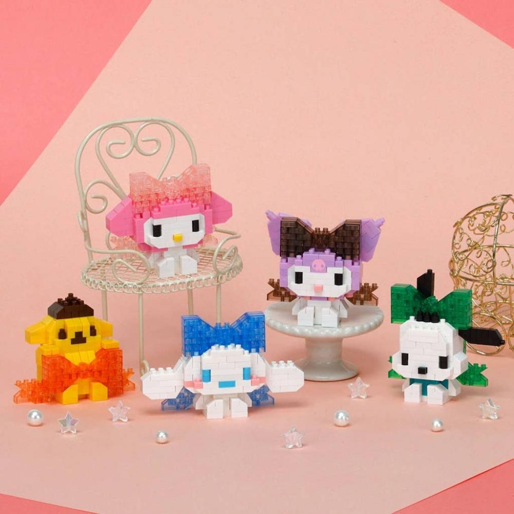 My Melody Nanoblock Nbcc 247 My Melody Big Ribbon