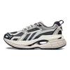 Li Ning Yixing 5 Fabric Synthetic Leather Non-Slip Wear-Resistant Low-Top Sports Casual Shoes Women Sneakers Black Gray AGLT026-2