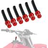 Motorcycle Gas Cap Vent Hose Fuel Tank Tube Breather CNC for CRF50 CRF110 CFR125 CRF150 CRF250 CRF450 XR50 XR150 TRX90 TRX250 Dirt Pit Bike ATV Red