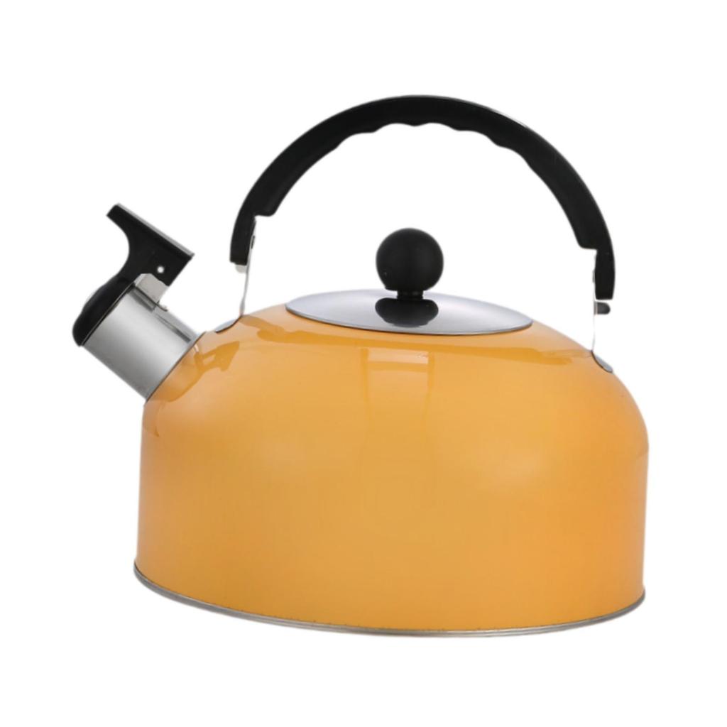 Large Capacity Portable Whistling Kettle for Tea And Coffee, Induction Hobs.