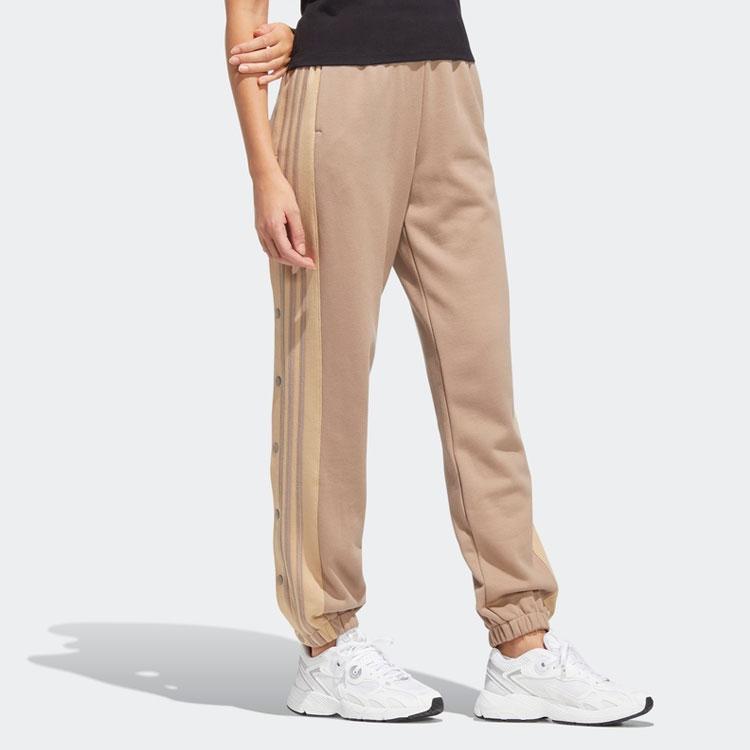 Adidas Originals Adibreak Pant Side Button Casual Retro Sports Pants Knitted Women Pants Pink HH9459