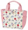 Skater Lunch Bag Tote Retro Amusement Park Design Bag, Large, Insulated, "Pants Rabbit" APCL11-A