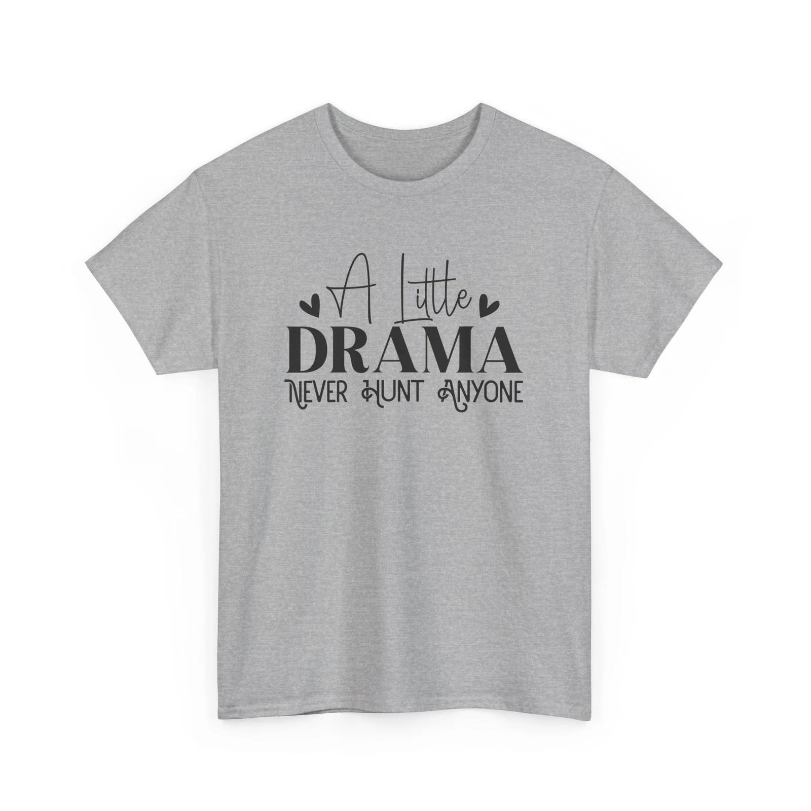 Am I The Drama T-Shirt – Funny Expression Tee for Theater & Drama Lovers XL