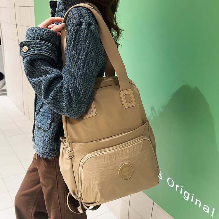 Zaino anti-schizzo in nylon zaino a tracolla da donna
