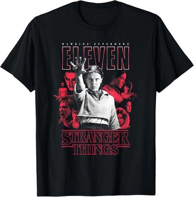 Stranger Things Stagione 5 Hawkins' Superhero Eleven T-Shirt