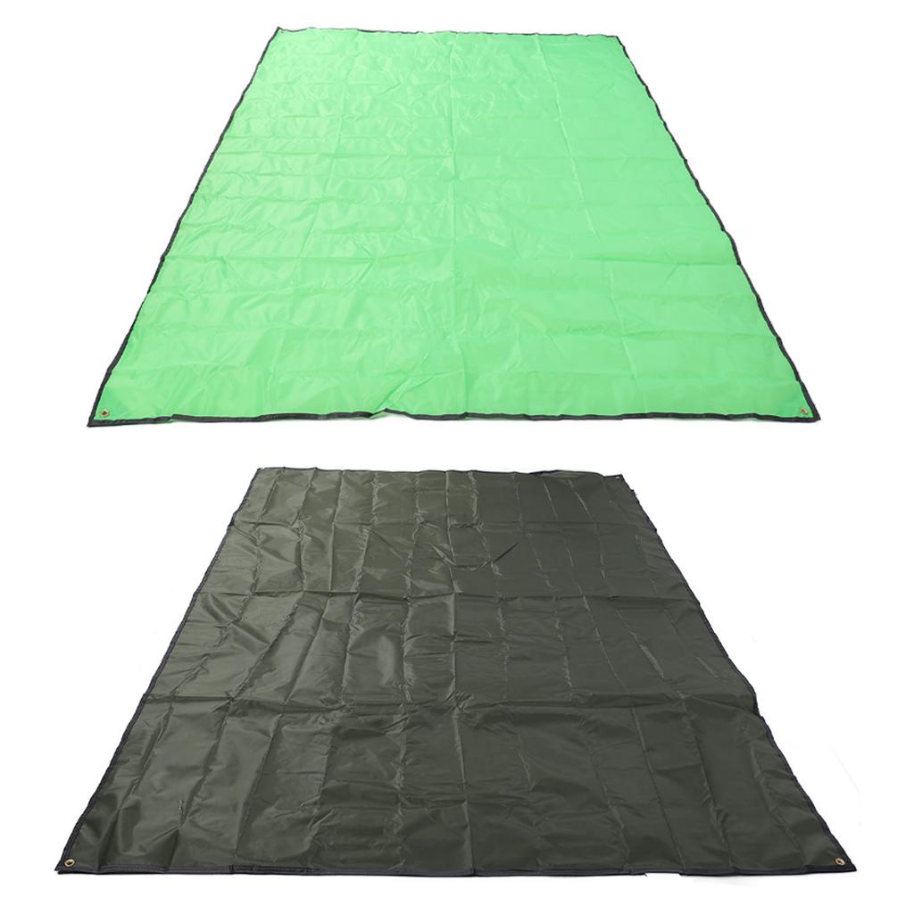 S Size Camping Tent Footprint Canopy Water Proof Camping Tarp Wear Proof Oxford Cloth Picnic Mat for