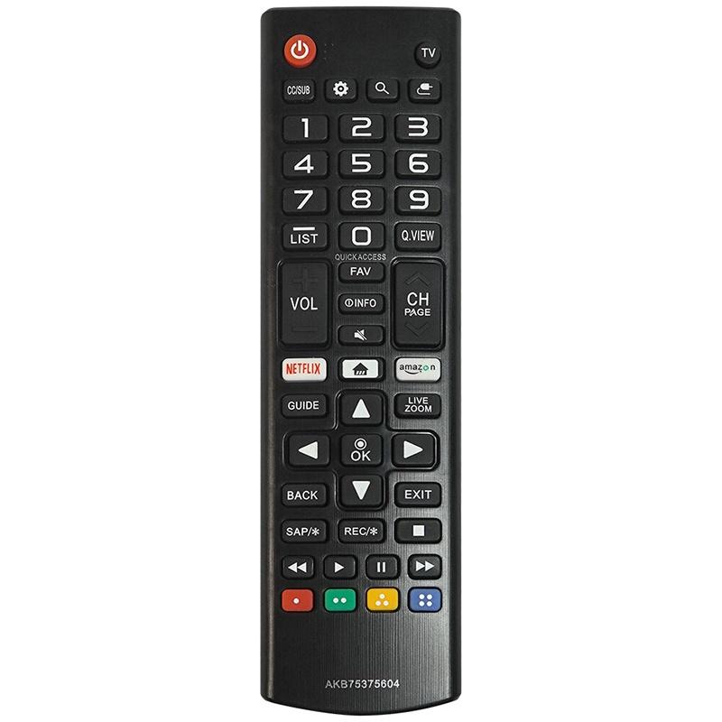 New AKB75375604 Remote Control for Replace Remote HD TV AKB75095307 AKB74915305 AKB73715601 AKB75095308 AKB73715608 AKB74475401