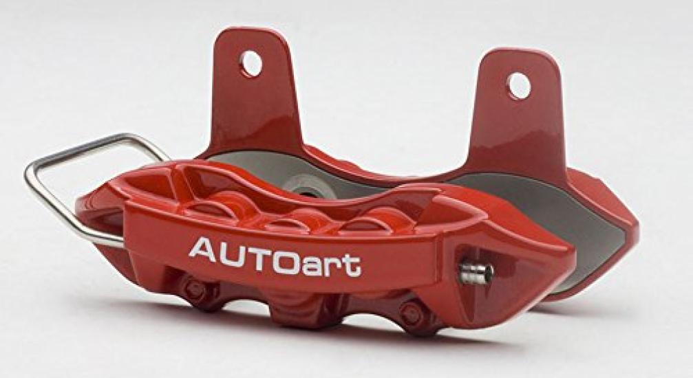 AUTOartDESIGN Brake Caliper Name Card Holder Finished (Red, Product)