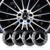 For Benz 4pcs Car Styling Wheel Center Hub Caps Rim Cover Badge Emblem Sticker AMG VIANO GLB GLC W108 W124 W126 W169 W176 GLE