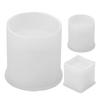DIY Resin Pen Holder Mold Cube Cylinder Epoxy Resin Silicone Molds for DIY Flower Planter Pot Pen Holder Makeup Brush Organizer