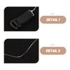 4Pcs Invisible Elastic Fishing Line Clips Secure Hold Lightweight Wire Hair Extension Accessories for Seamless Natural Look