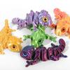 Neue 3D-Druck Chamäleonfiguren Mehrgelenkig Bewegliche Simulationsaugen für Heimaccessoires Kindergeschenk Zimmerdekoration 3d