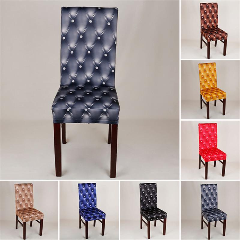 1 PCS Series Spandex Dining Chair Slipcovers Removable Universal Stretch Chair Protective Covers