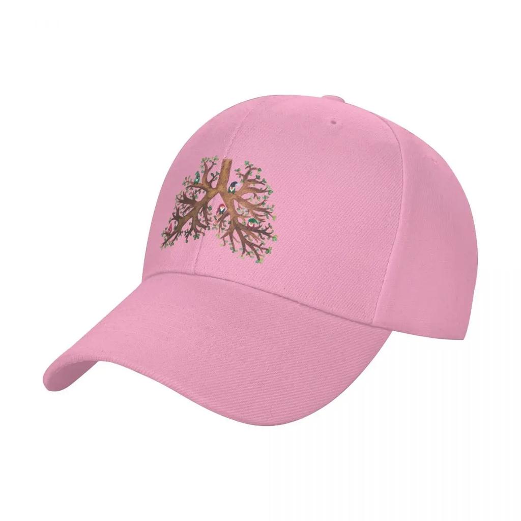Tree Lungs with Gnomes Baseball Cap luxury woman cap Thermal Visor Luxury Woman Mens