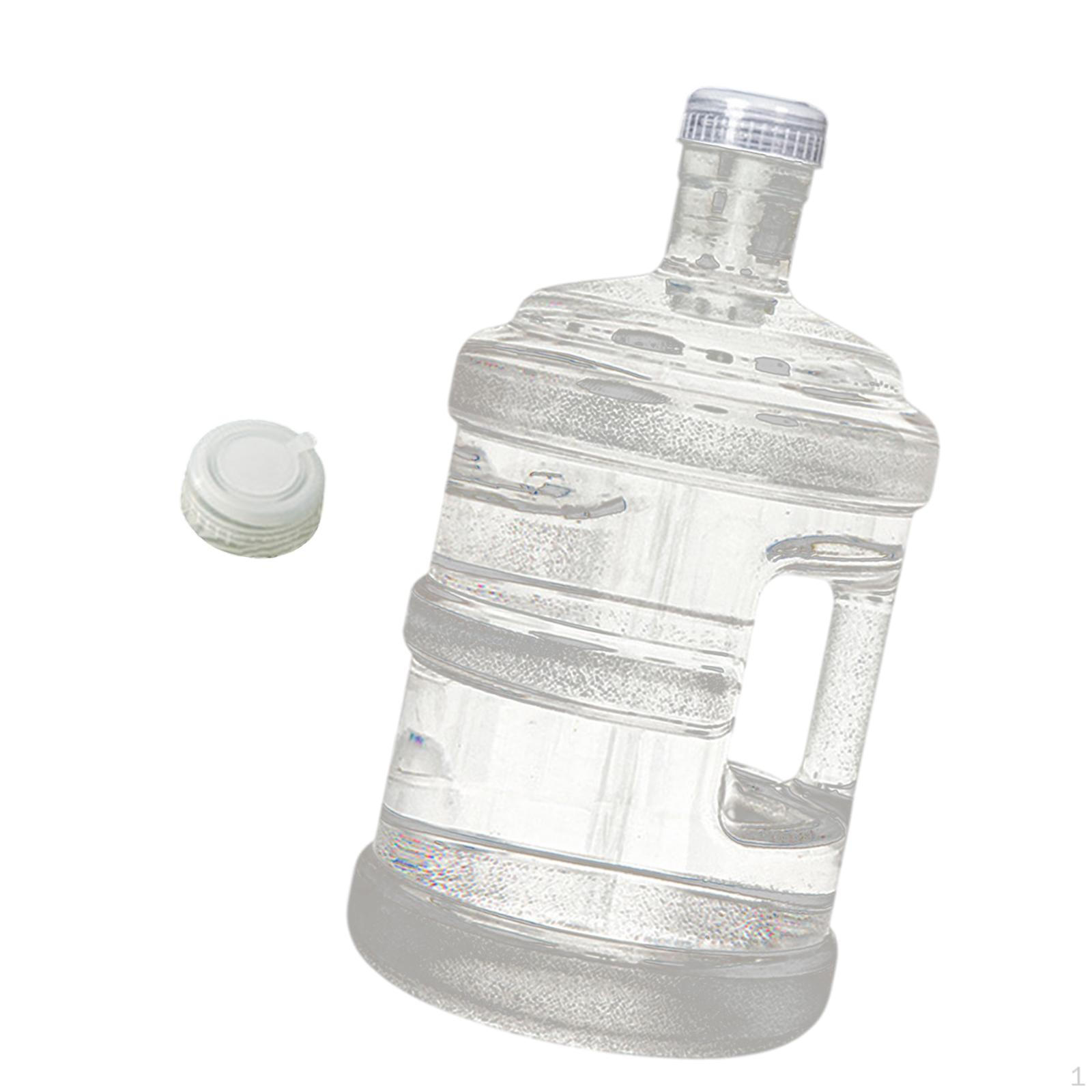 

Water Container Barrel Clear Leakproof Dispenser Bottle with Lid and Handle for Household 11.3L