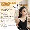 New Silicone Zig Zag Headband Soft Anti Slip Head Bands Washable Flexible U Shaped Headband Daily Wear