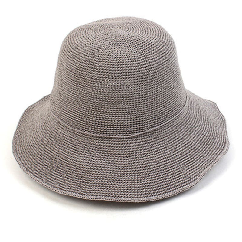 

Universal chemistry Gray Ribbon Wire Raffia Hat FREE