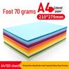 10-Color A4 Origami & Printing Paper, 70g, for Craft & Office Use