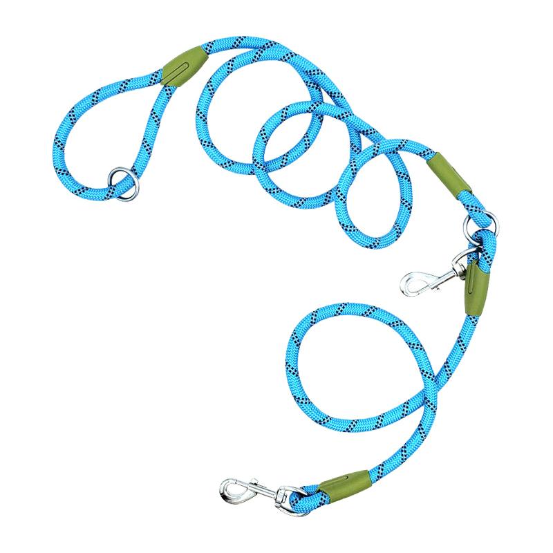 Durable Dog Leash Reflective Running Pet Lead Belt Free Hand Shoulder Leash Rope For Small Medium Dogs Outdoor Training Traction